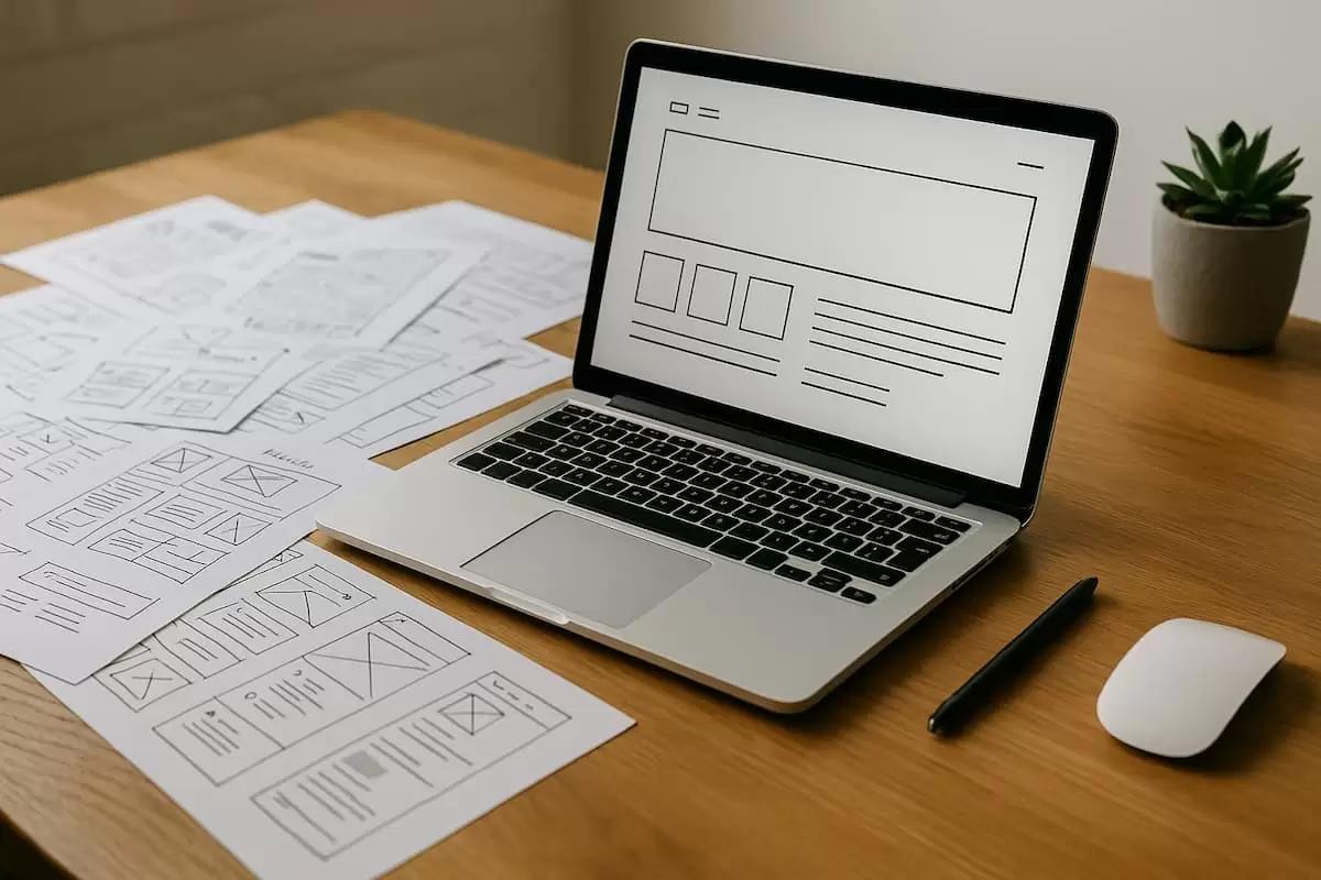 Planning and discussing a website project
